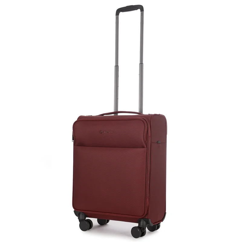 Stratic Light + -4-Rollen-Kabinentrolley 55 cm (dark red)
