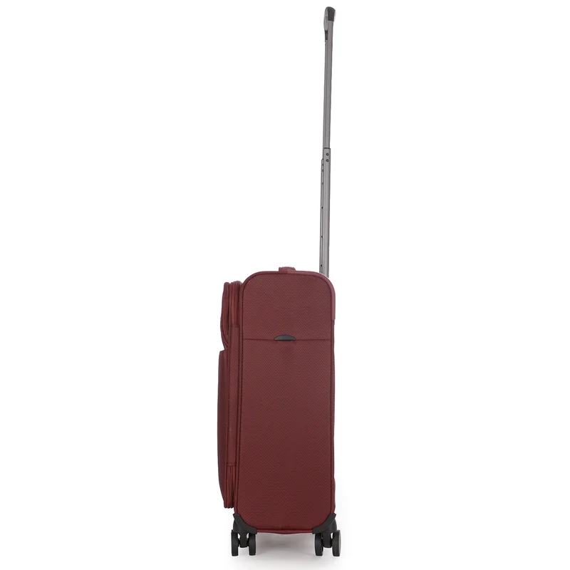 Stratic Light + -4-Rollen-Kabinentrolley 55 cm (dark red)