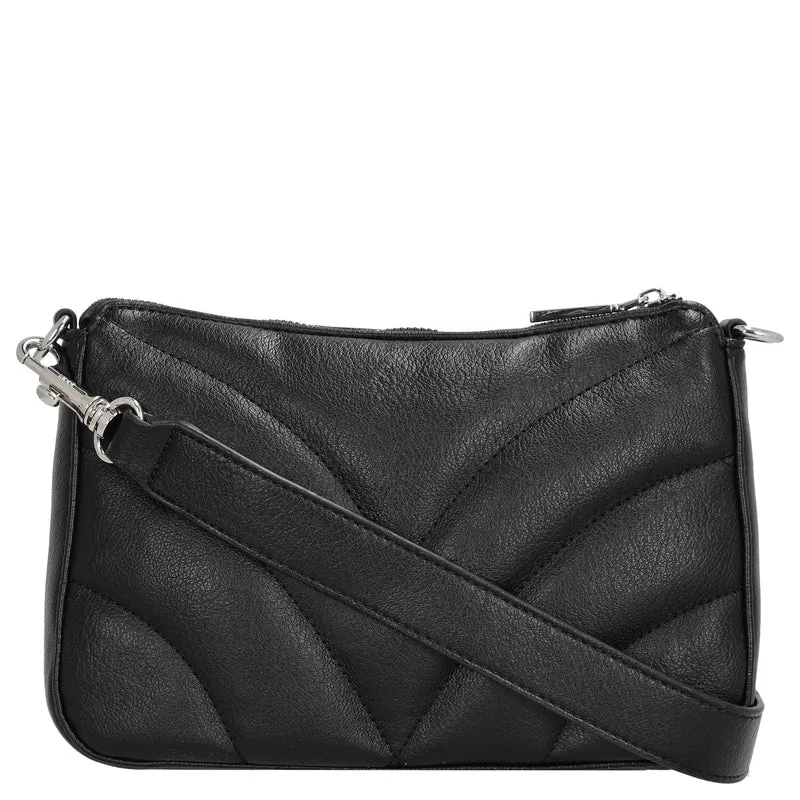 Joop Jeans Women Soave Jasmina - Schultertasche S 24 cm (black)