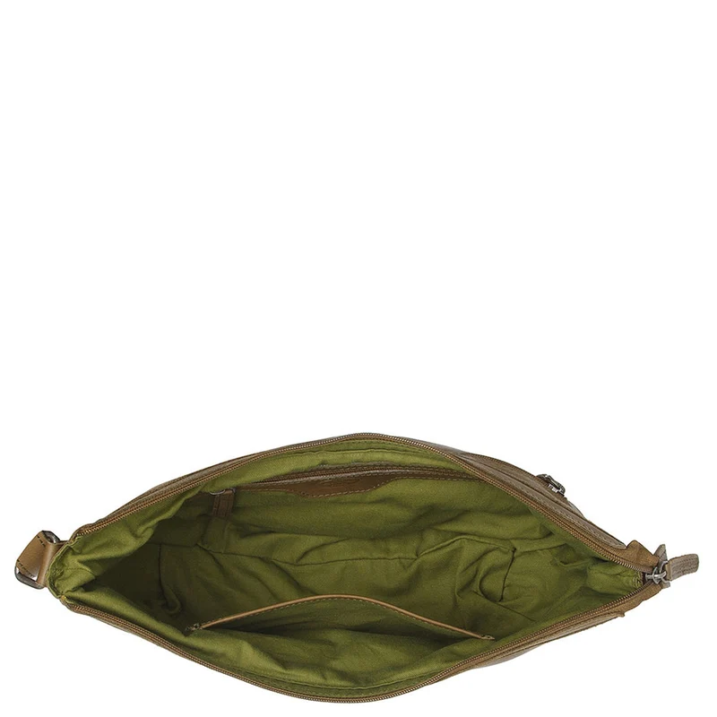 The Chesterfield Brand Clarita - Umhängetasche 35 cm (olivgrün)