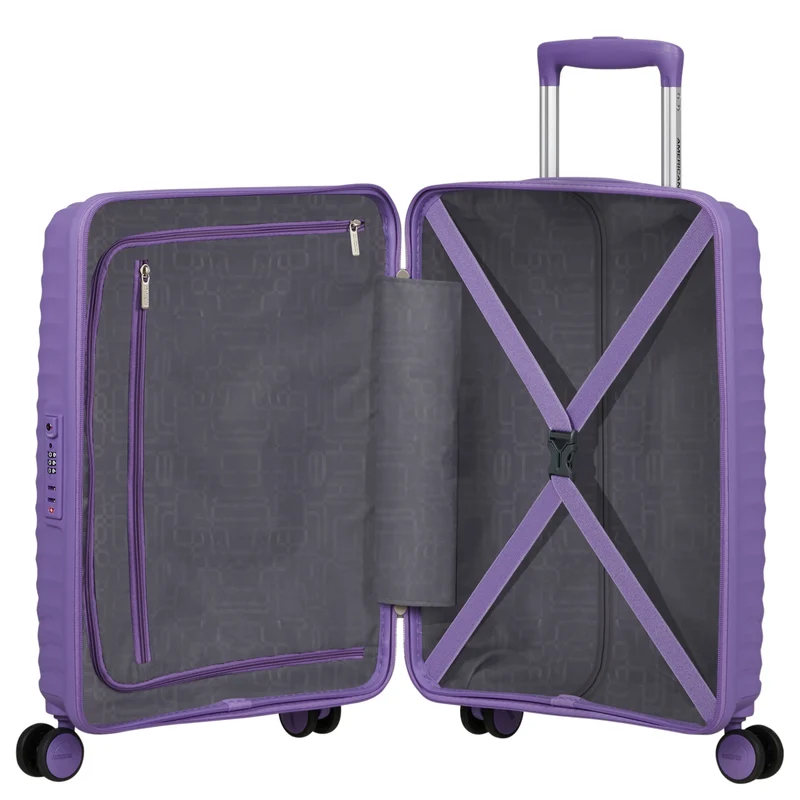 American Tourister Diablast - 4-Rollen-Kabinentrolley 55 cm (purple pulse)