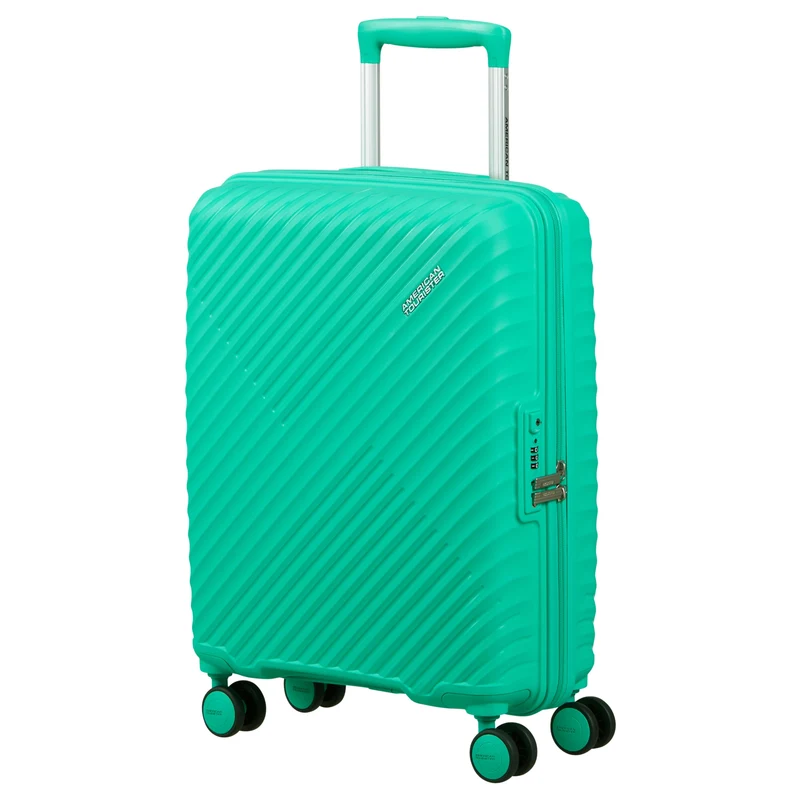 American Tourister Diablast - 4-Rollen-Kabinentrolley 55 cm (cyber aqua)