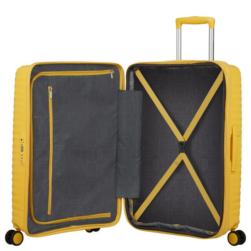 American Tourister Diablast - 4-Rollen-Trolley 68 cm erw. (digital yellow)
