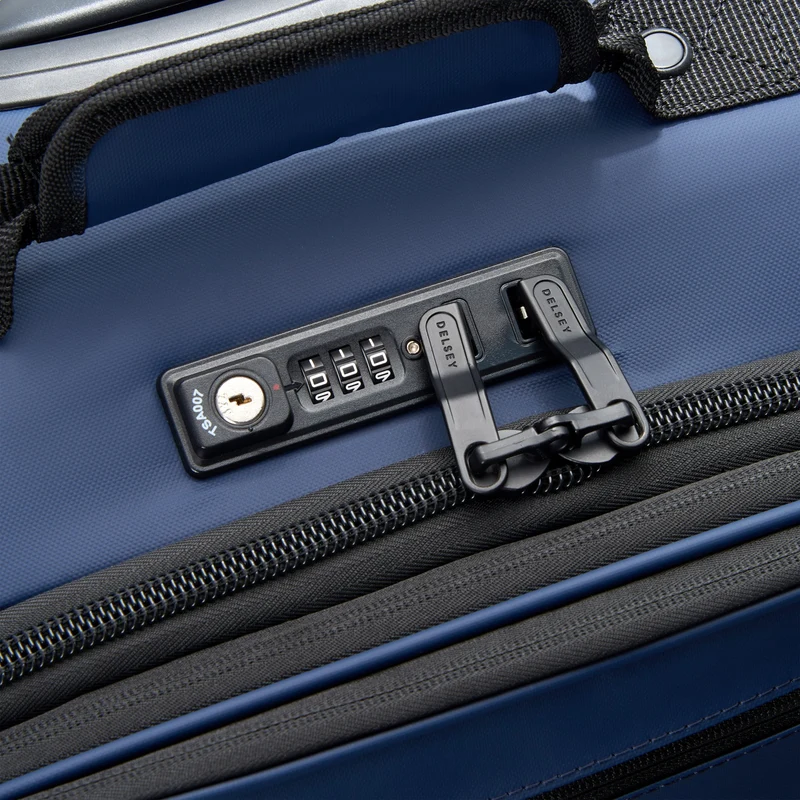 Delsey Paris Maubert 2.0 - 4-Rollen-Trolley 69 cm erw. (marineblau)