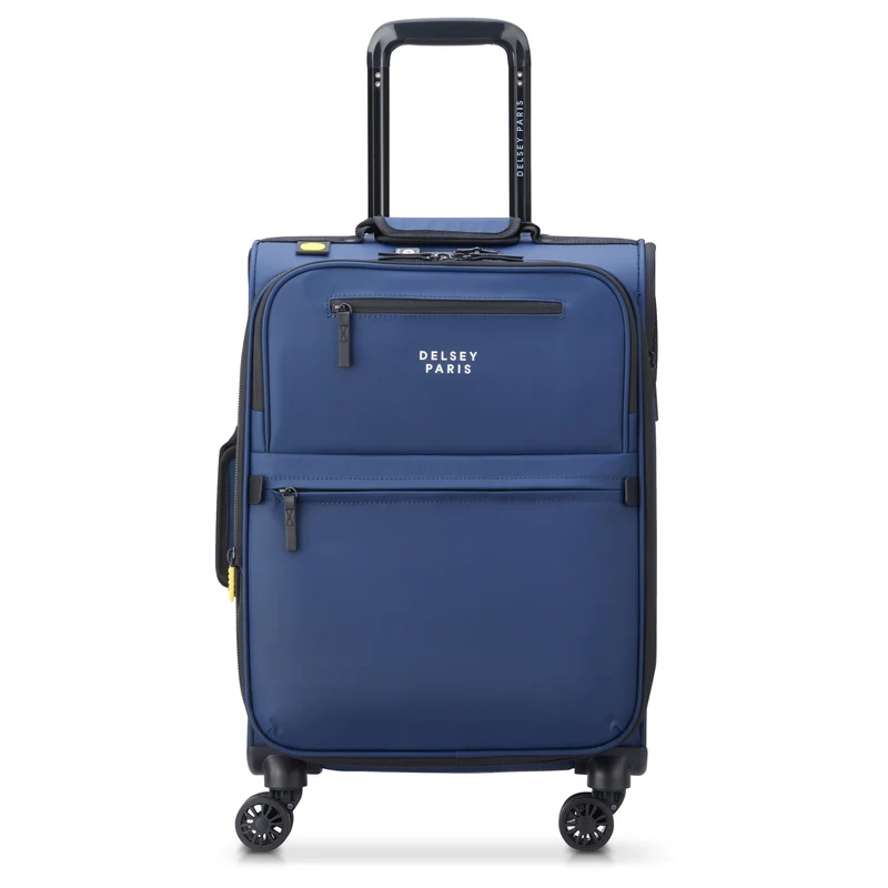 Delsey Paris Maubert 2.0 - 4-Rollen-Kabinentrolley 55 cm erw. (marineblau)