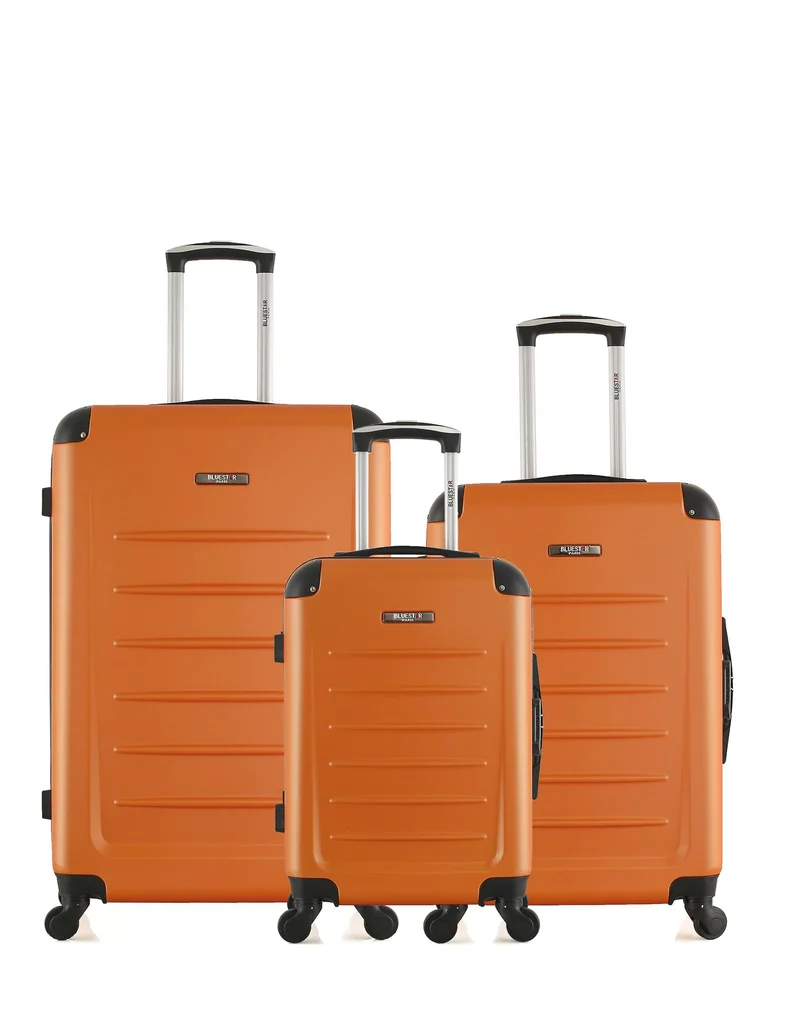 BLUESTAR – 3er-Pack – Großer Koffer, mittelgroßer Koffer und Handgepäck OPERA