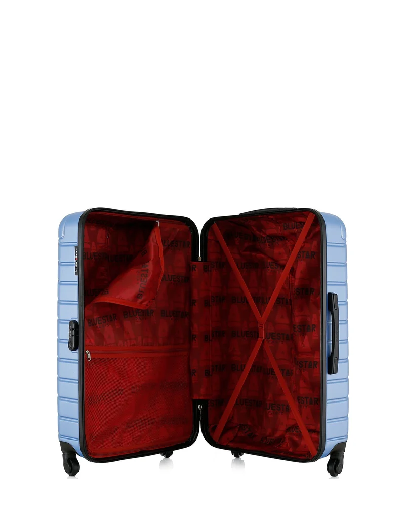BLUESTAR – 3er-Pack – Großer Koffer, mittelgroßer Koffer und Handgepäck CITE