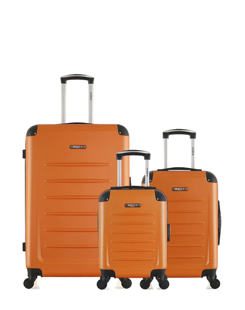 BLUESTAR - 3er-Pack - Großer Koffer, Handgepäck und Handgepäck XXS OPERA