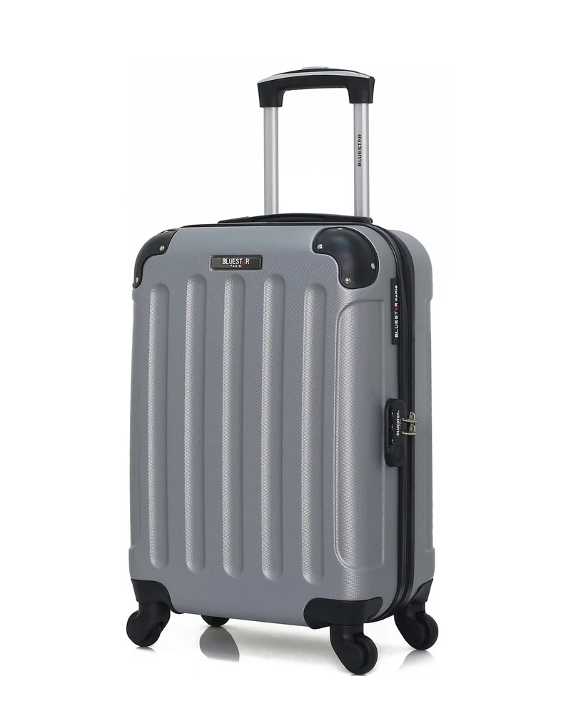 BLUESTAR – 2er-Pack – Mittelgroßer Koffer und Handgepäck XXS MADRID