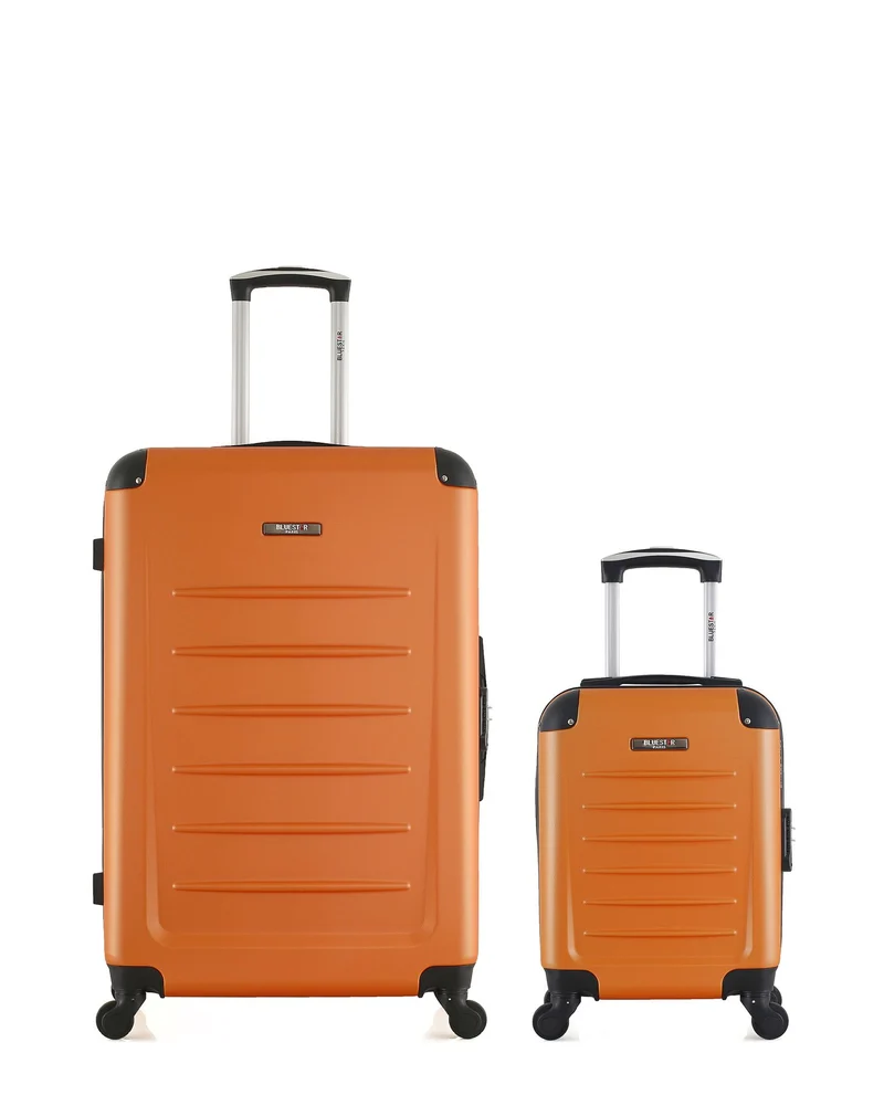 BLUESTAR – 2er-Pack – Großer Koffer und Handgepäck XXS OPERA