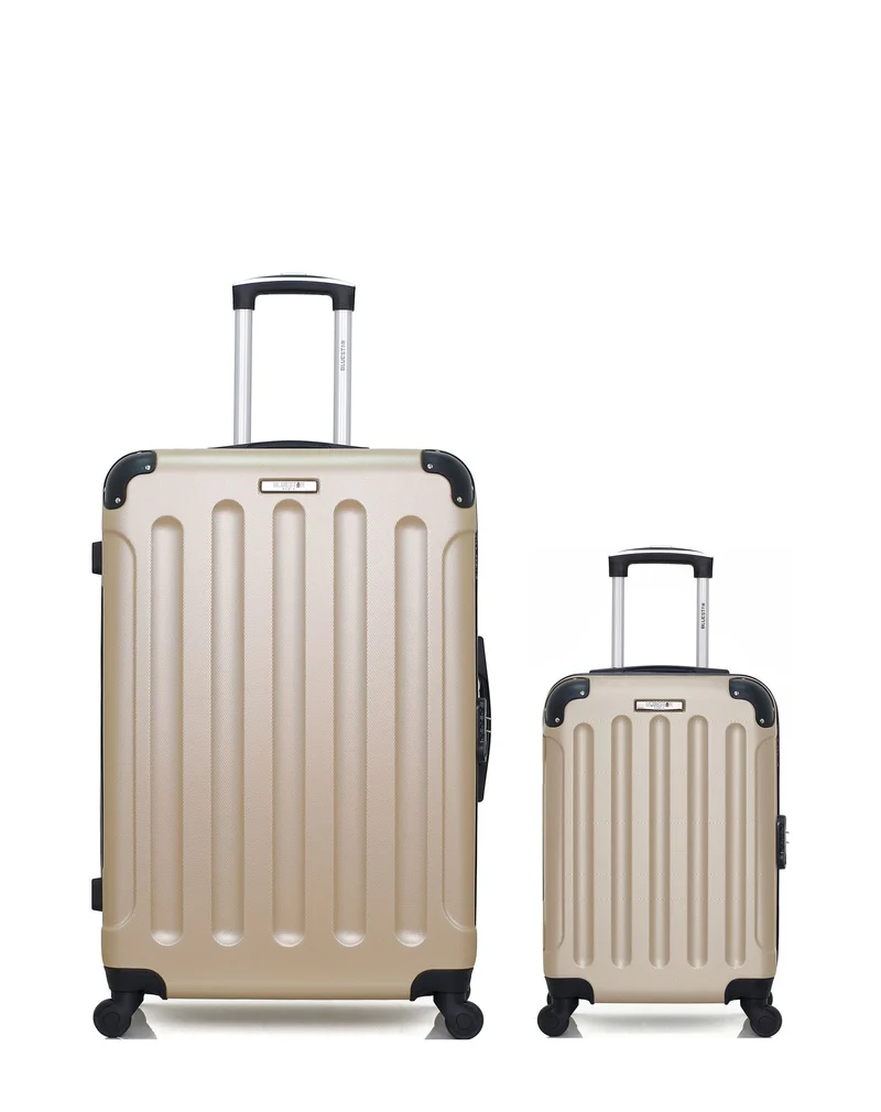 BLUESTAR – 2er-Pack – Großer Koffer und Handgepäck XXS MADRID