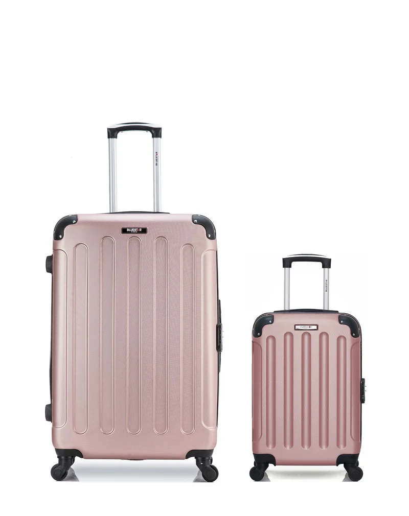 BLUESTAR – 2er-Pack – Großer Koffer und Handgepäck XXS MADRID