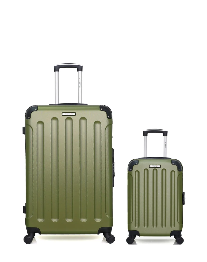 BLUESTAR – 2er-Pack – Großer Koffer und Handgepäck XXS MADRID
