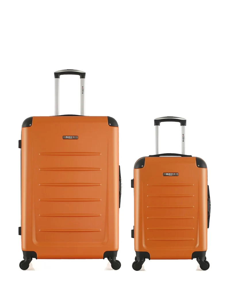 BLUESTAR – 2er-Pack – Großer Koffer und Handgepäck OPERA