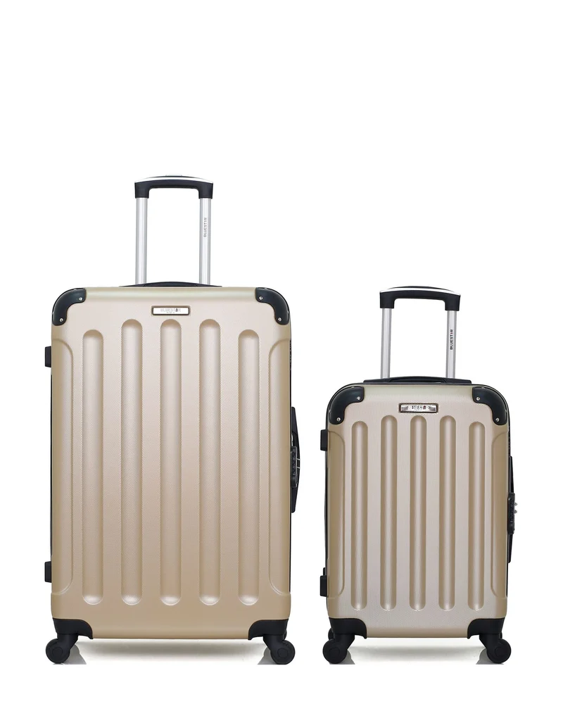BLUESTAR – 2er-Pack – Großer Koffer und Handgepäck MADRID