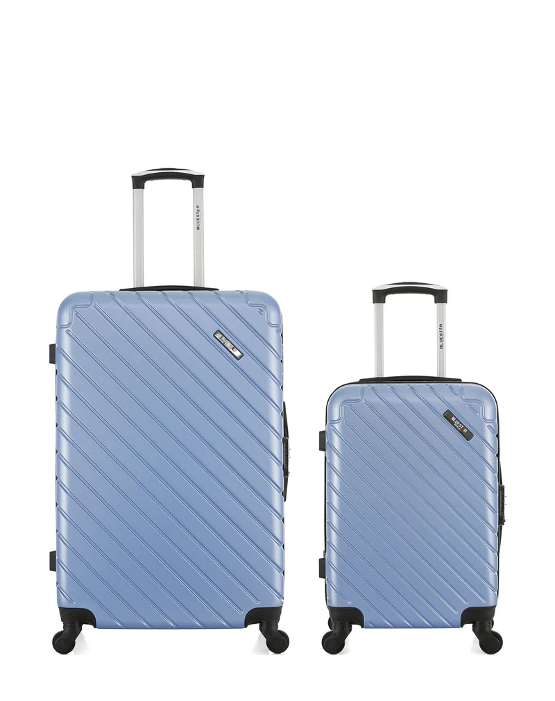 BLUESTAR – 2er-Pack – Großer Koffer und Handgepäck CITE
