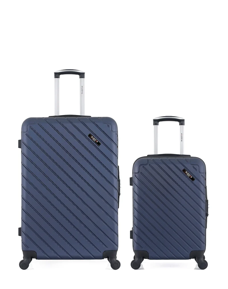 BLUESTAR – 2er-Pack – Großer Koffer und Handgepäck CITE