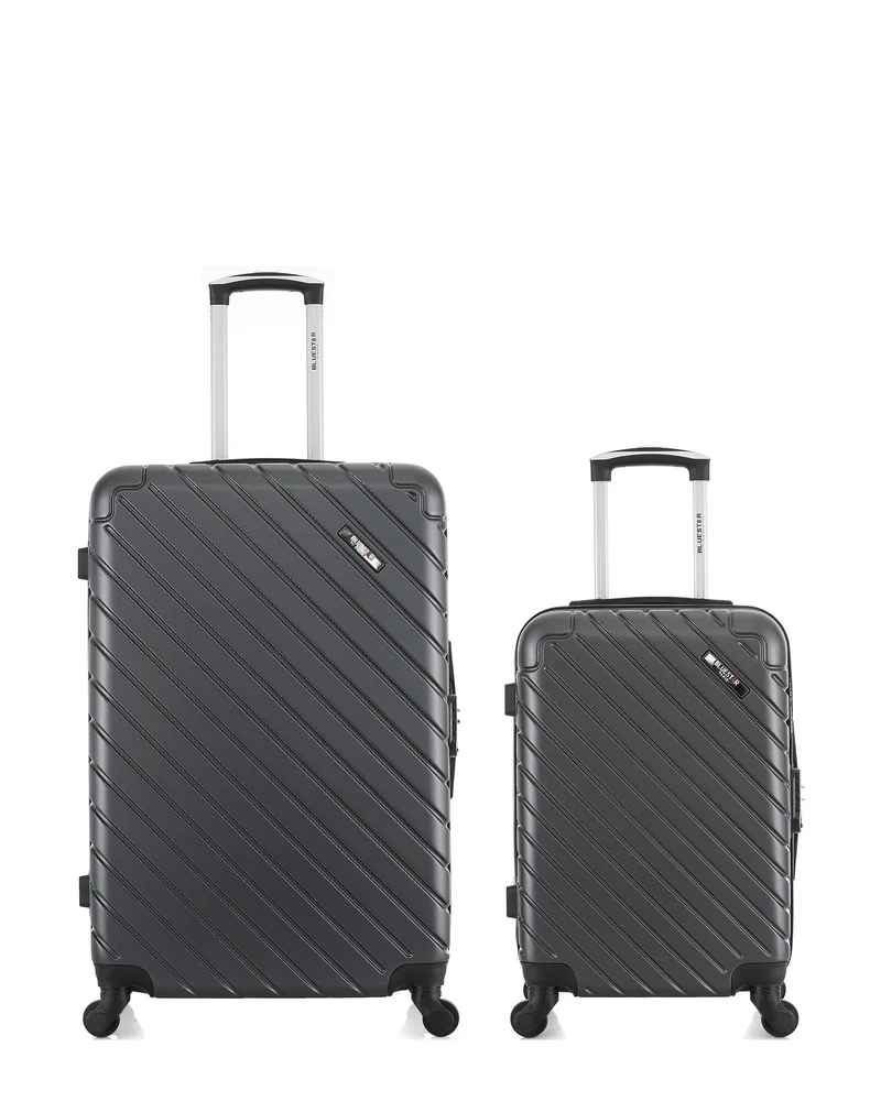 BLUESTAR – 2er-Pack – Großer Koffer und Handgepäck CITE