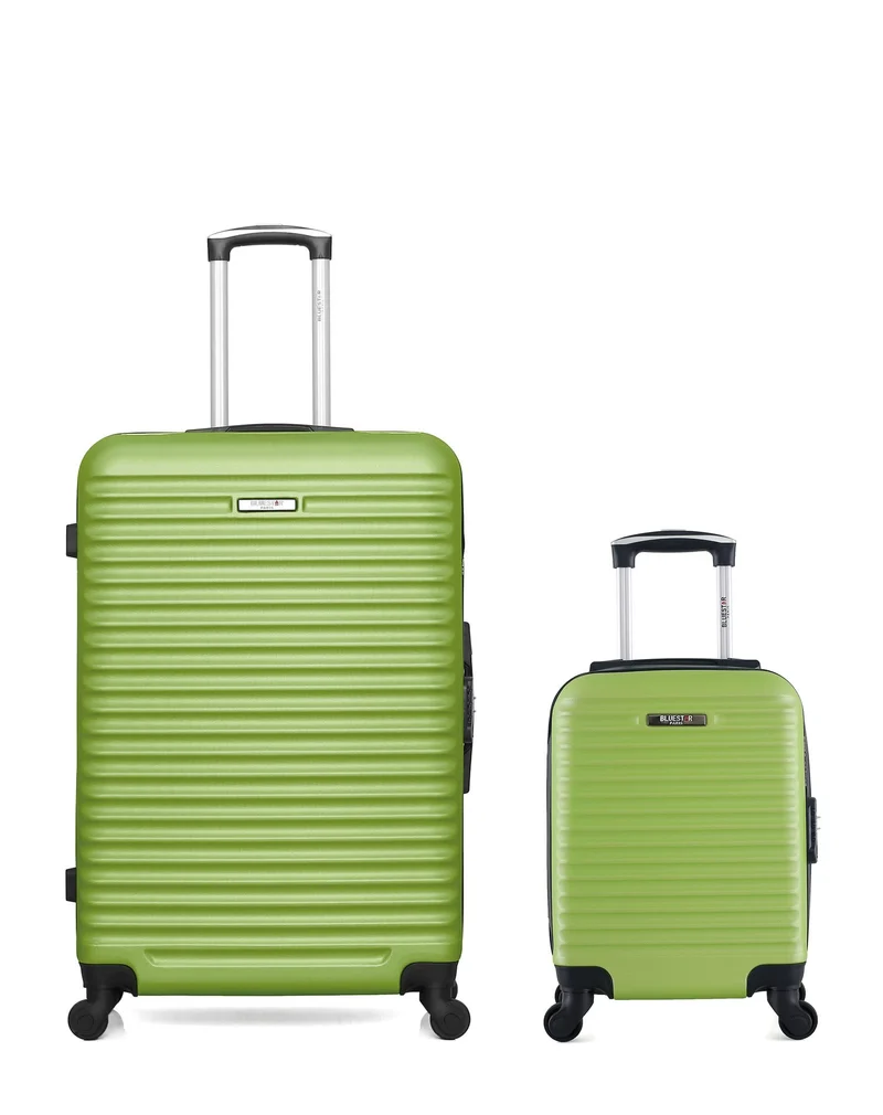 BLUESTAR - 2er-Pack - Großer Koffer und Handgepäck XXS BRAZILIA