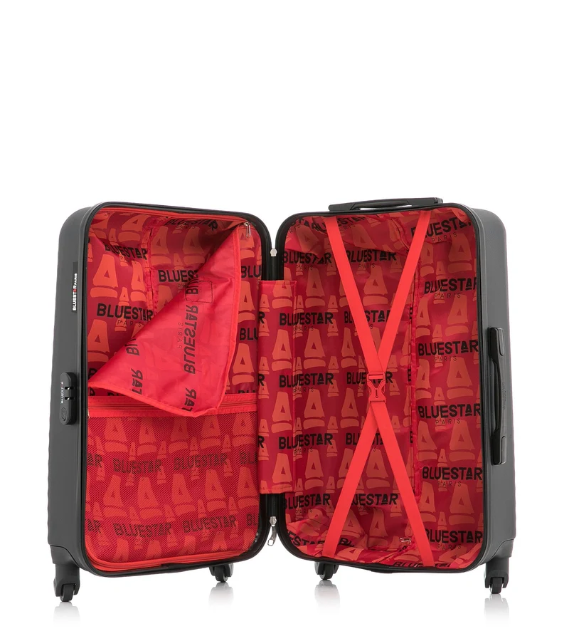 BLUESTAR – 2er-Pack – Mittelgroßer Koffer und Handgepäck XXS BRAZILIA