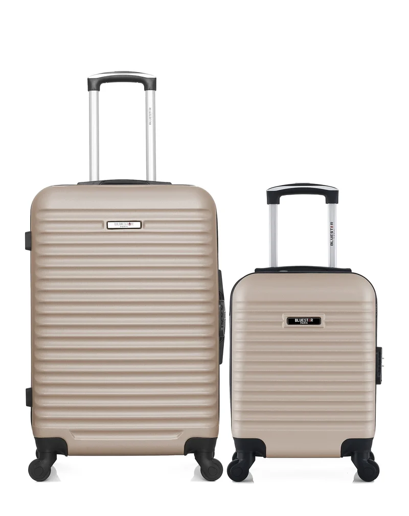 BLUESTAR – 2er-Pack – Mittelgroßer Koffer und Handgepäck XXS BRAZILIA