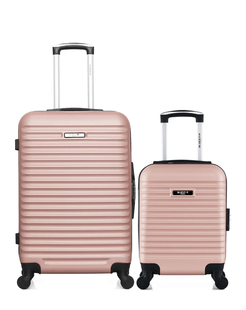BLUESTAR – 2er-Pack – Mittelgroßer Koffer und Handgepäck XXS BRAZILIA