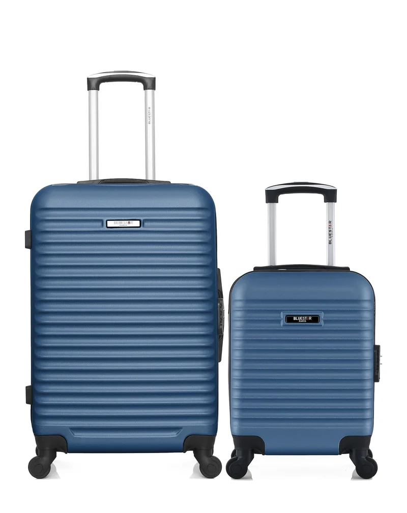 BLUESTAR – 2er-Pack – Mittelgroßer Koffer und Handgepäck XXS BRAZILIA