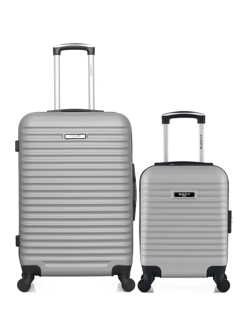 BLUESTAR – 2er-Pack – Mittelgroßer Koffer und Handgepäck XXS BRAZILIA