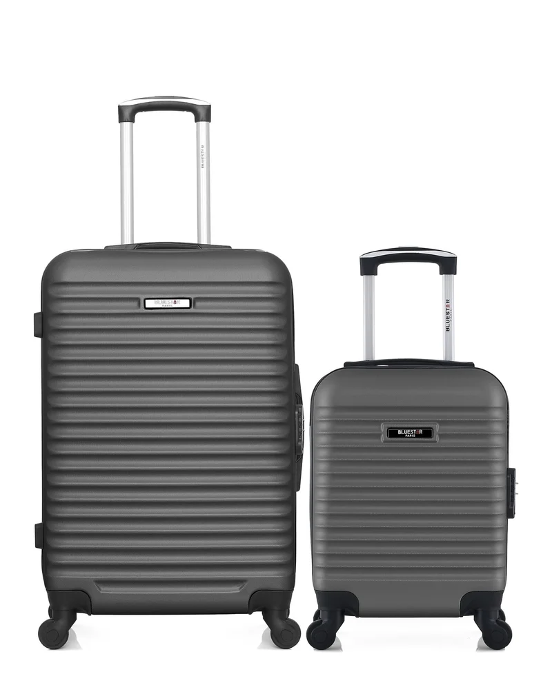 BLUESTAR – 2er-Pack – Mittelgroßer Koffer und Handgepäck XXS BRAZILIA