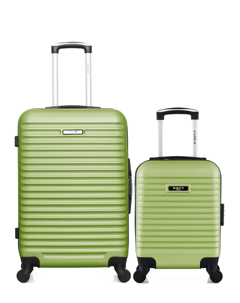 BLUESTAR – 2er-Pack – Mittelgroßer Koffer und Handgepäck XXS BRAZILIA