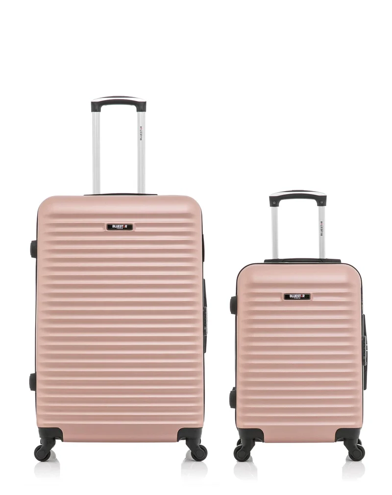 BLUESTAR - 2er-Pack - Großer Koffer und Handgepäck BRAZILIA
