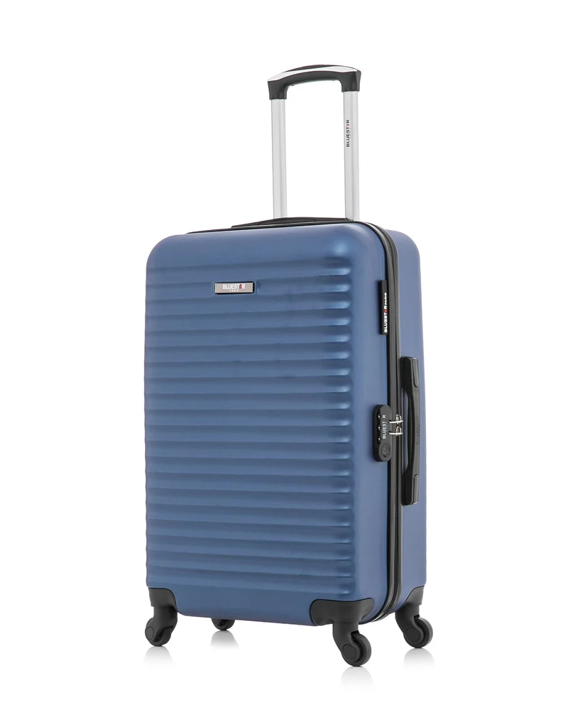BLUESTAR – 2er-Pack – Mittelgroßer Koffer und Kosmetikkoffer BRAZILIA