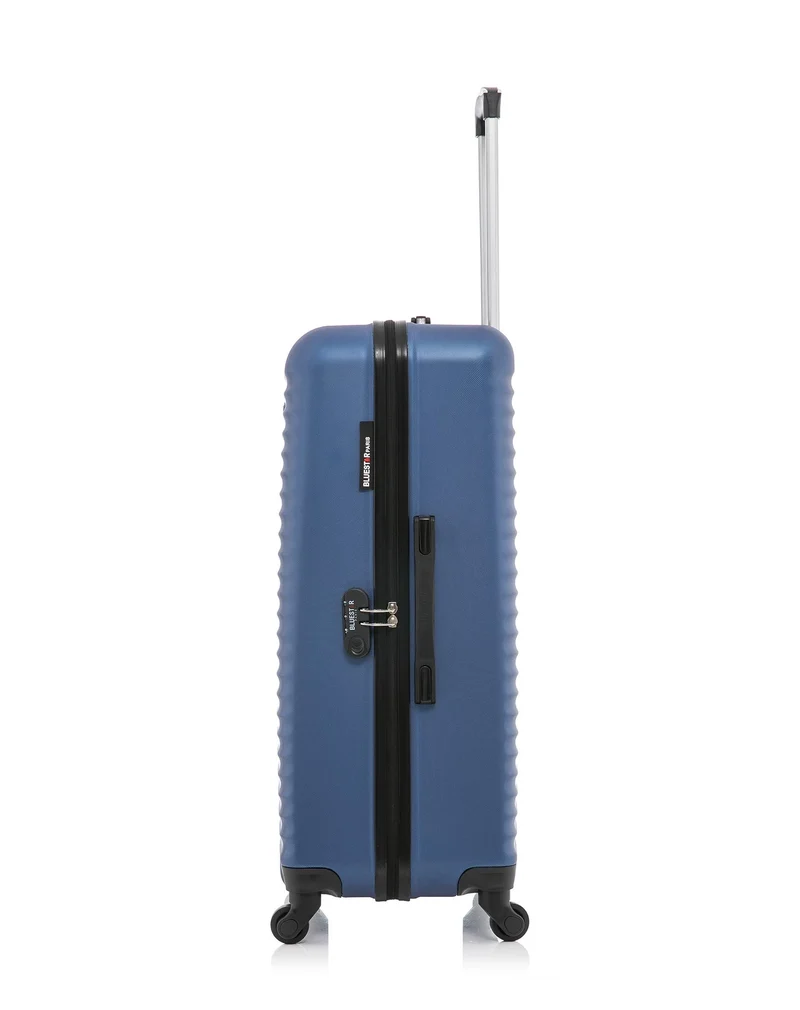 BLUESTAR – 2er-Pack - Großer Koffer und Kosmetikkoffer BRAZILIA