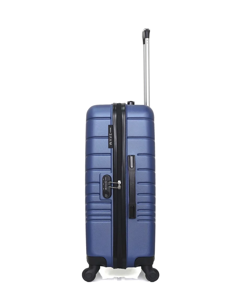WAVE PARIS - 3er-Pack - Mittelgroßer Koffer, Handgepäck und Handgepäck XXS TIGRE