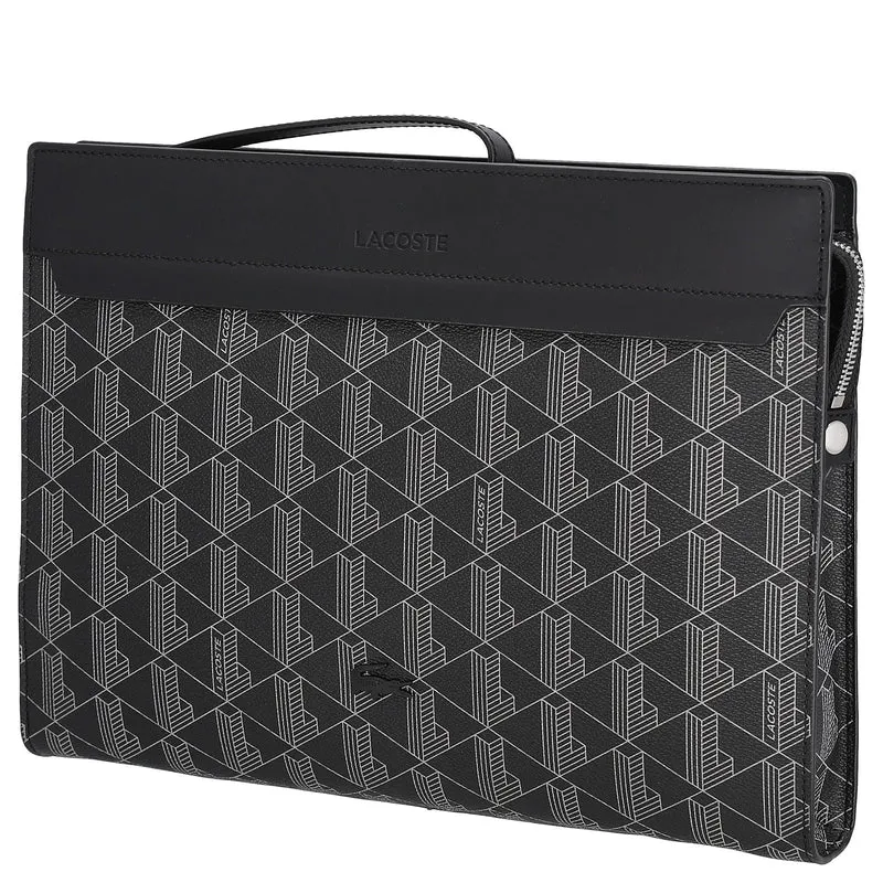 Lacoste The Blend - Laptoptasche 13" 34.5 cm (monogram noir gris)