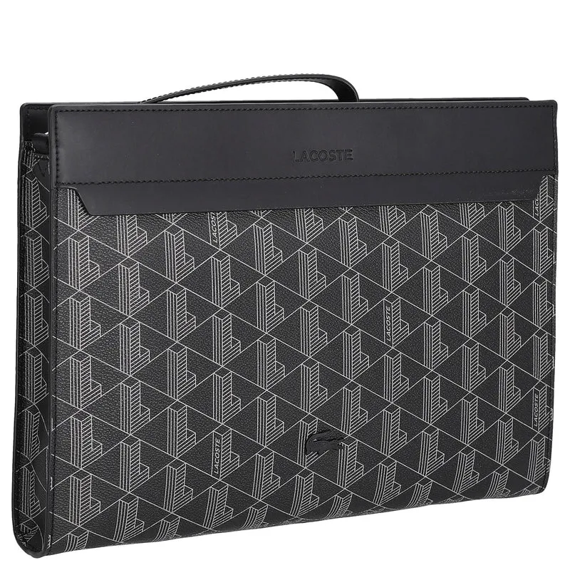 Lacoste The Blend - Laptoptasche 13" 34.5 cm (monogram noir gris)