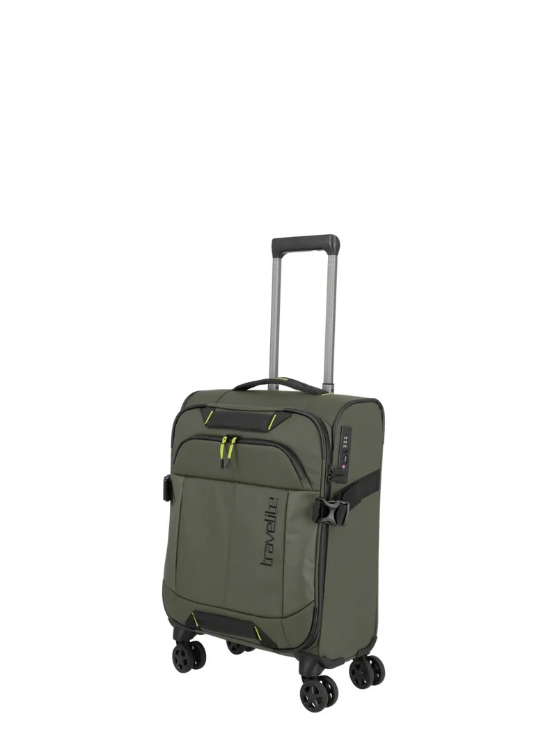 Travelite BRIIZE 4-Rad-Trolley S 55cm Khaki