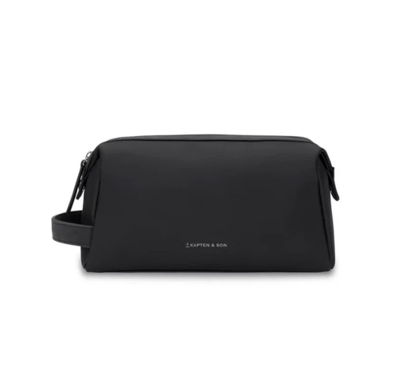 Kapten & Son Kulturtasche Windsor All Schwarz