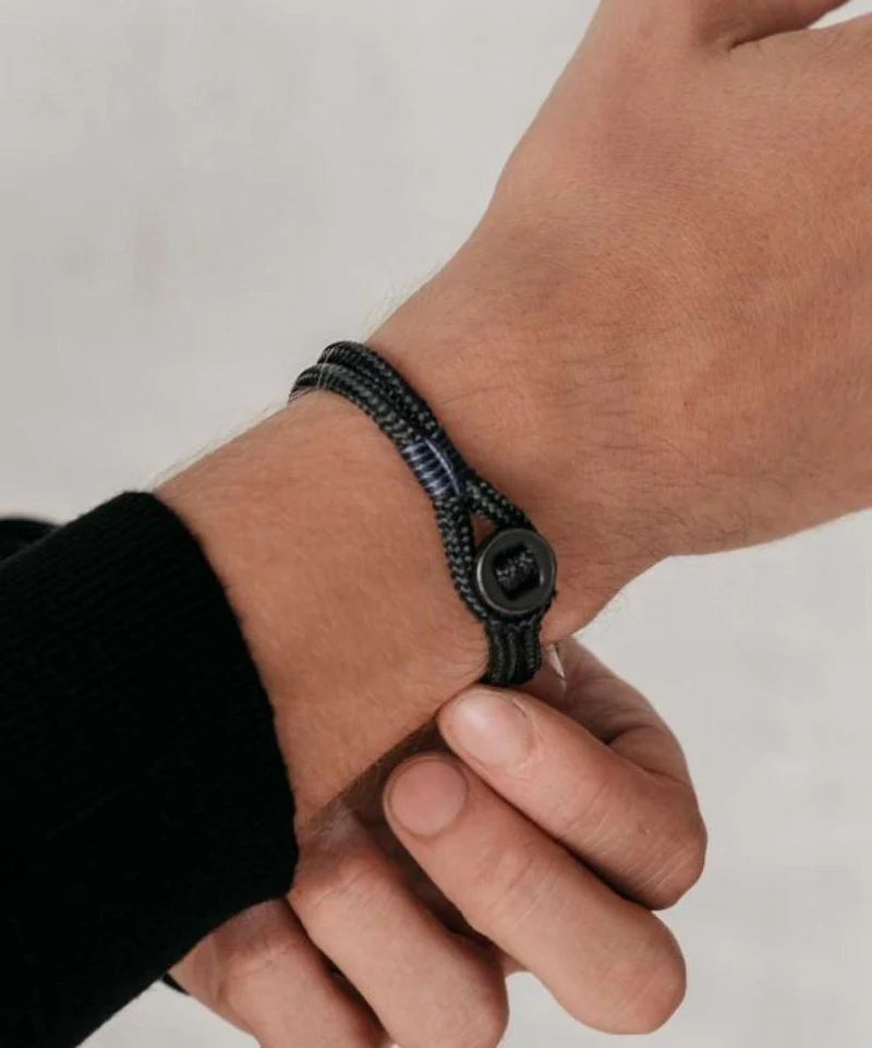 Pig & Hen Armband Don Dino Schwarz