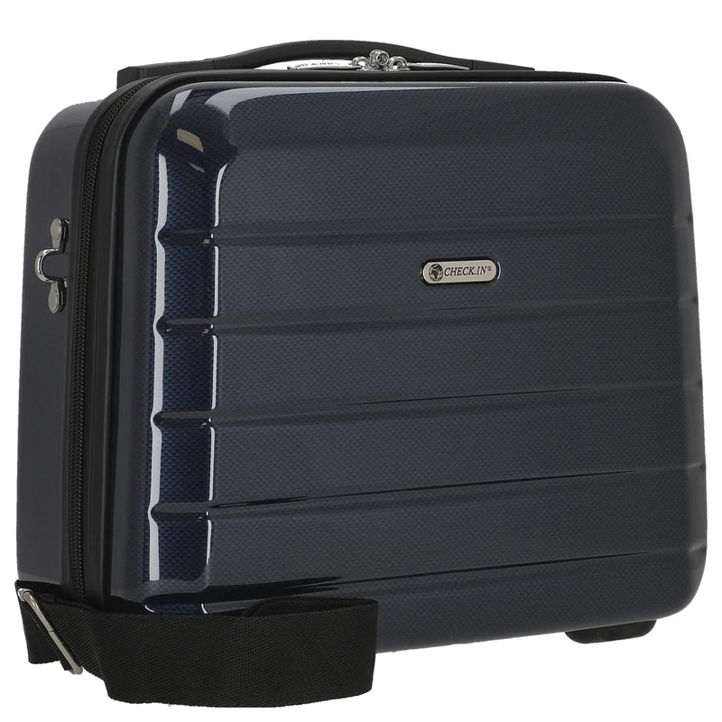 CHECK.IN London 2.0 - Beautycase 33 cm (carbon blau)