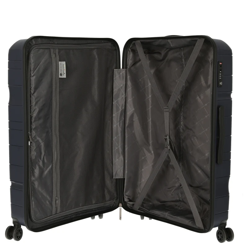 CHECK.IN Memphis - 4-Rollen-Trolley 76 cm (blau)