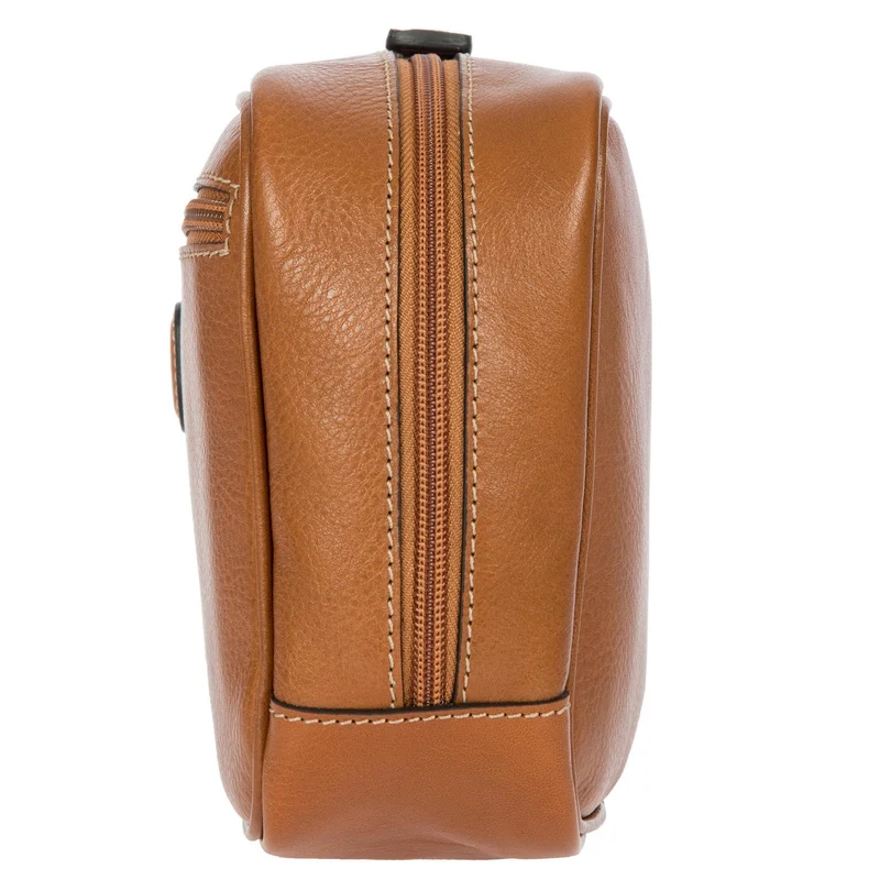 Brics Life Pelle - Kulturbeutel 25 cm (cognac)