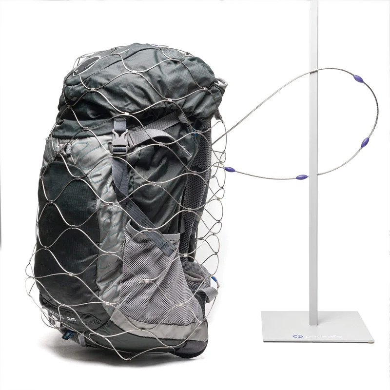pacsafe Protector 120 - Reiseaccessoire Diebstahlschutz 17 cm (silber metallic)