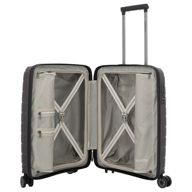 Travelite Air Base - 4-Rollen-Kabinentrolley S 55 cm (coffee)