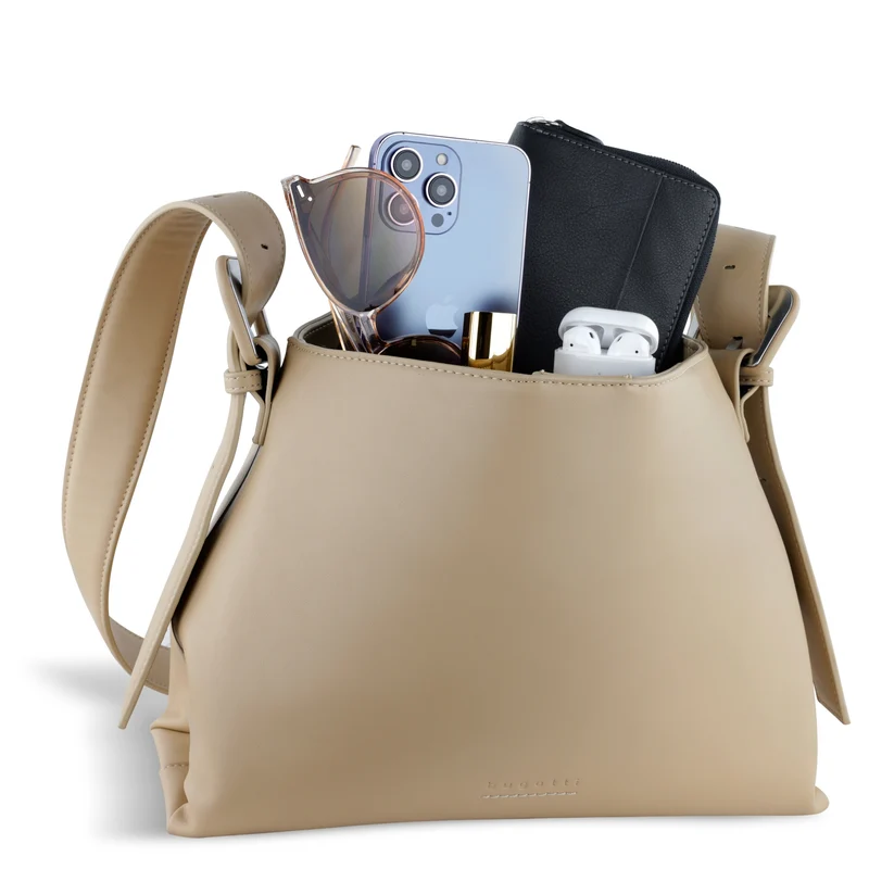bugatti Luna - Schultertasche 30 cm (beige)