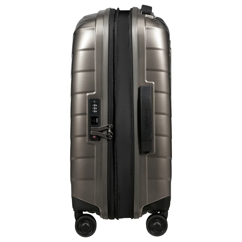 Samsonite Attrix - 4 Rollen Kabinentrolley S 55/35 cm erw. (dune)