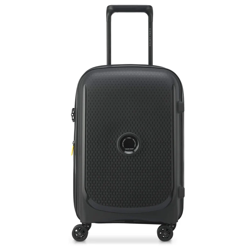 Delsey Paris Belmont Plus - 4-Rollen-Kabinentrolley recycelt 55 cm erw. (schwarz)