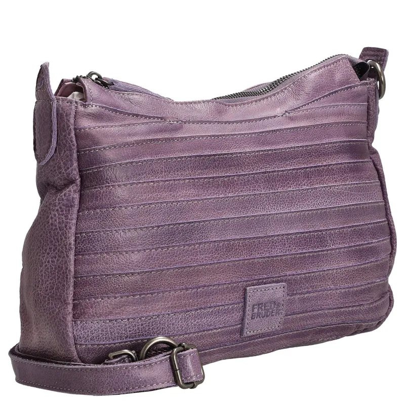 FREDsBRUDER Layer Likely - Umhängetasche 38 cm (lavender)