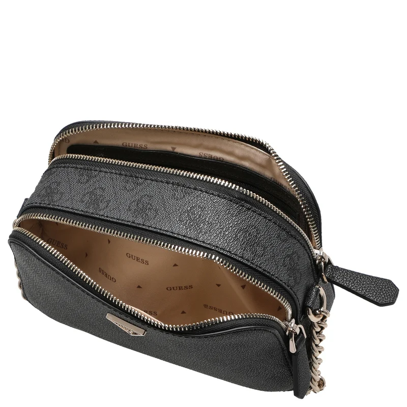 Guess Noelle II Crossbody - Umhängetasche 20 cm (coal logo)