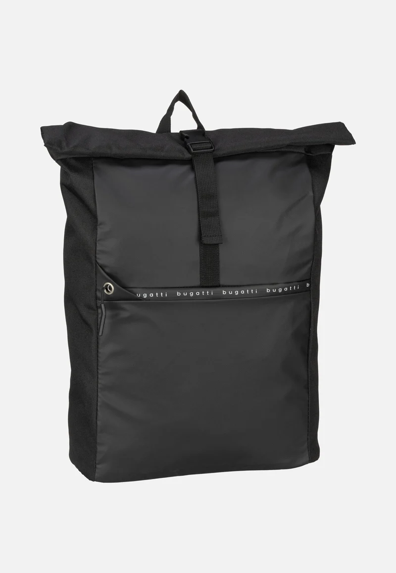 Blanc DeLight Backpack with Rolltop Schwarz - Rolltop Rucksack